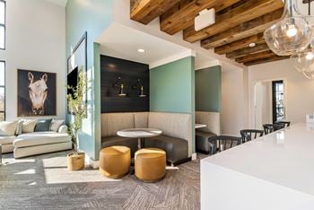 Corban farms at cane ridge community workspace with individual workstations